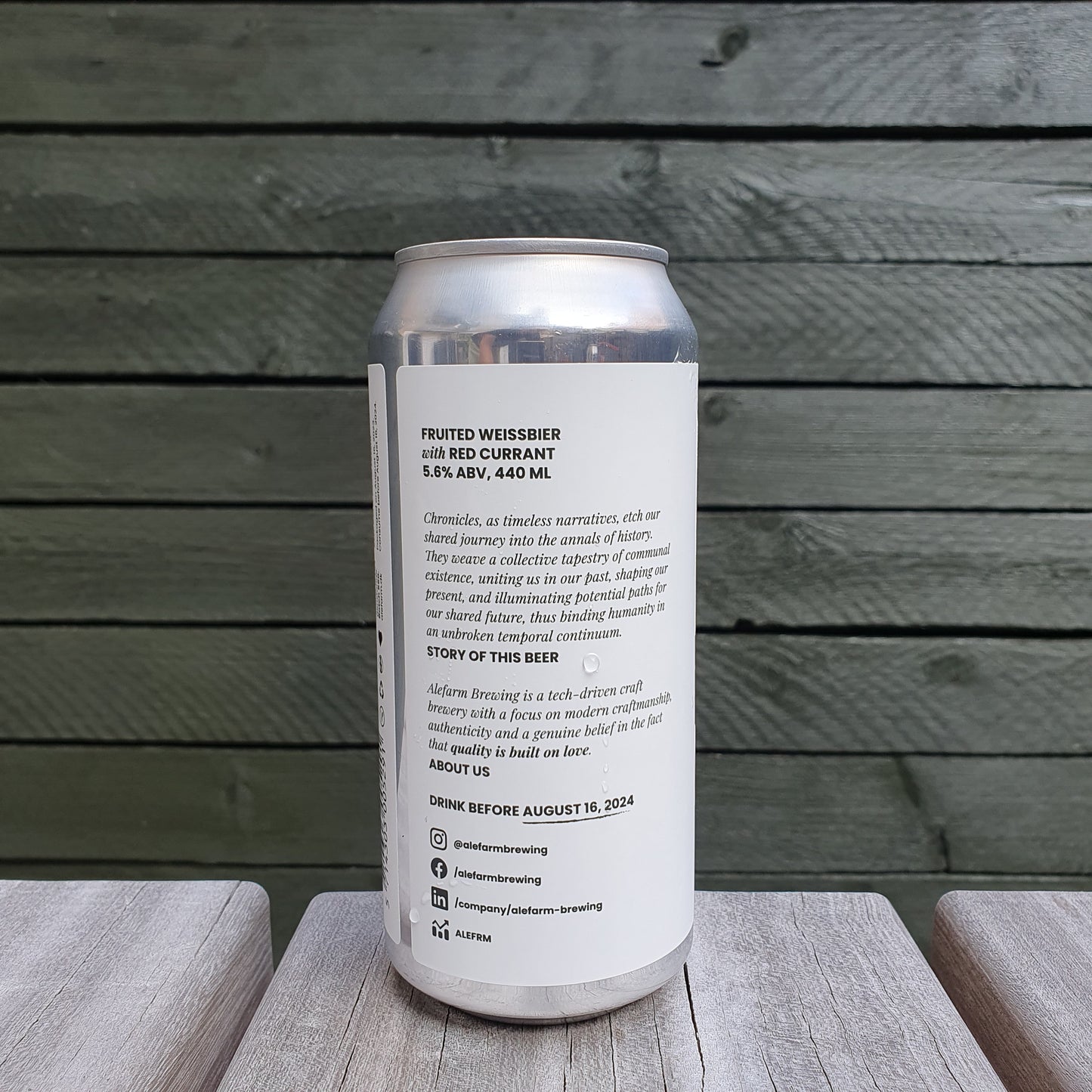 Chronicles (Fruited Weissbier)