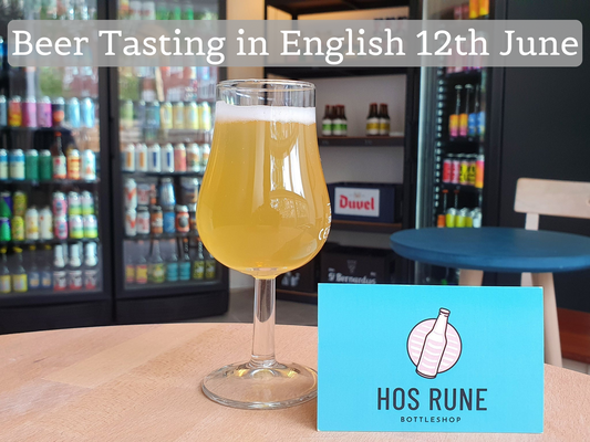 Beer tasting in English (12th of June. Starts at 17:00)