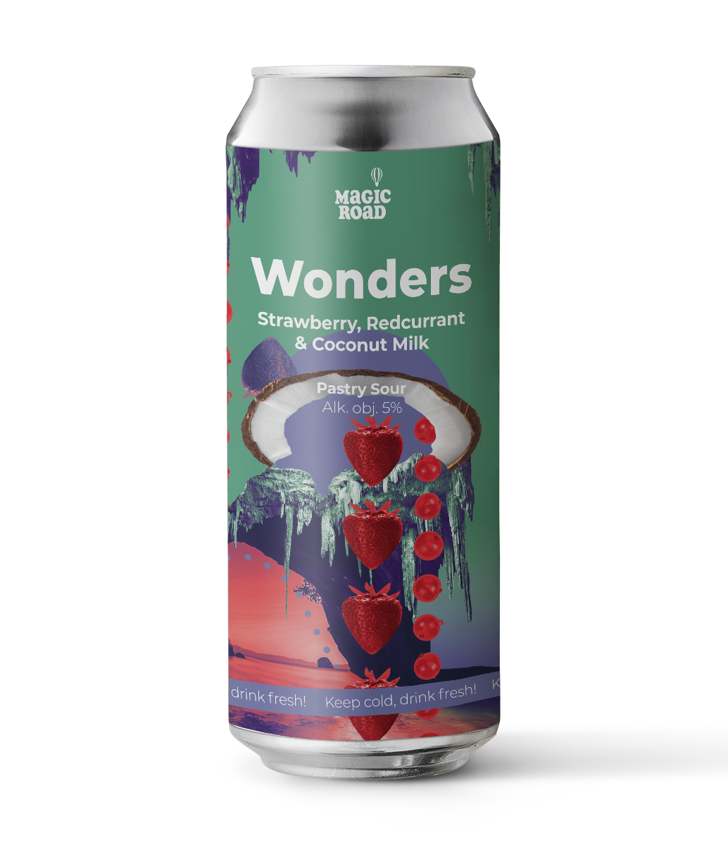 Wonders - Strawberry, Redcurrant & Coconut (Pastry Sour)