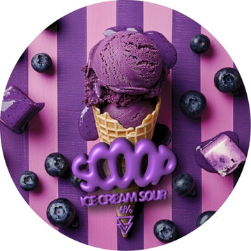 Scoop - Blueberry Cheesecake Ice cream Sour