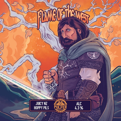 Flame of the west (NZ Pilsner)