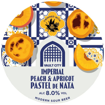 Imperial Peach & Apricot Pastel de Nata (Sour)