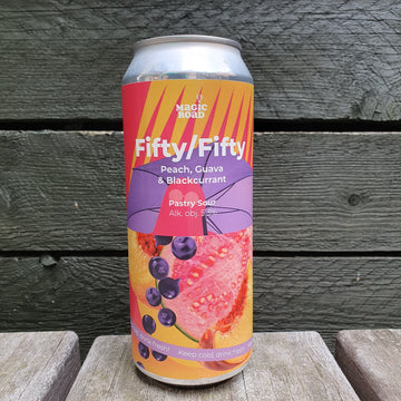 Fifty Fifty - Peach, Guava & Blackcurrant (Pastry Sour)