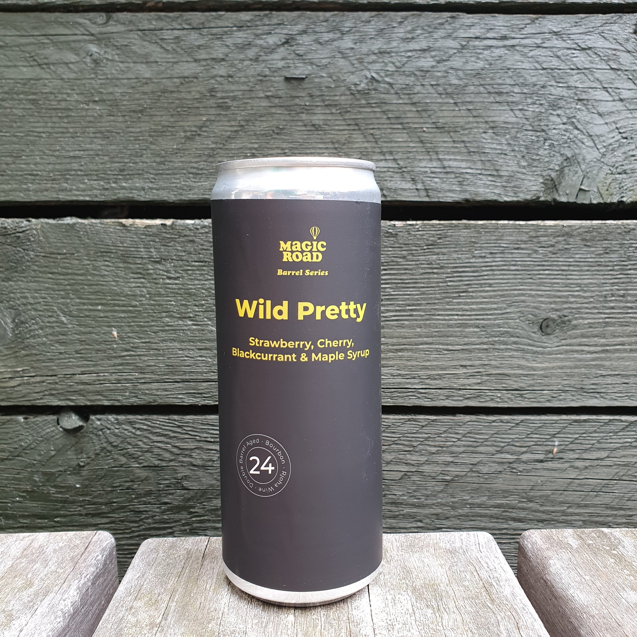 Wild Pretty 24 - Strawberry, Cherry, Blackcurrant & Maple Syrup (Wild Ale)